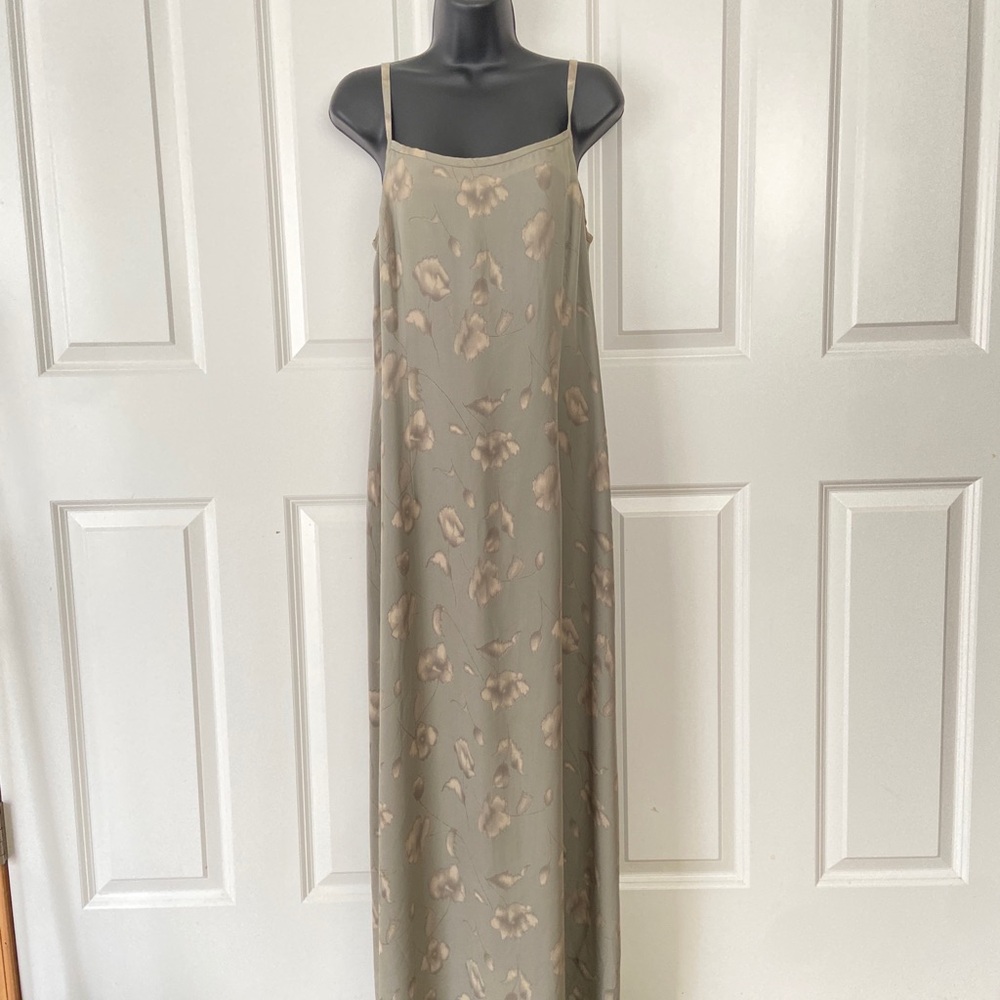 Banana Republic Women’s Large Silk Maxi Dress Summer Dress